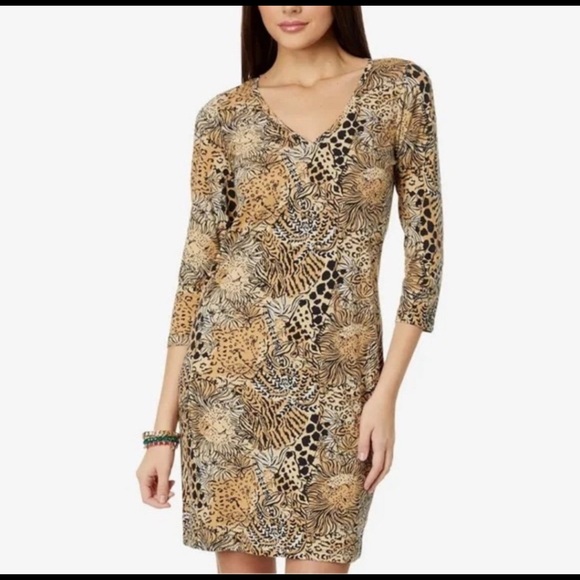 Lilly Pulitzer “Take me to the Wild,” V-Neck Dress medium - Picture 8 of 8